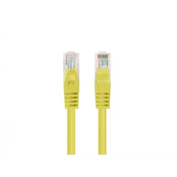 Lanberg PCU6-20CC-0150-Y Cat.6 UTP -patch-kaapeli, 1,5 m, keltainen, 10 kpl:n pakkaus