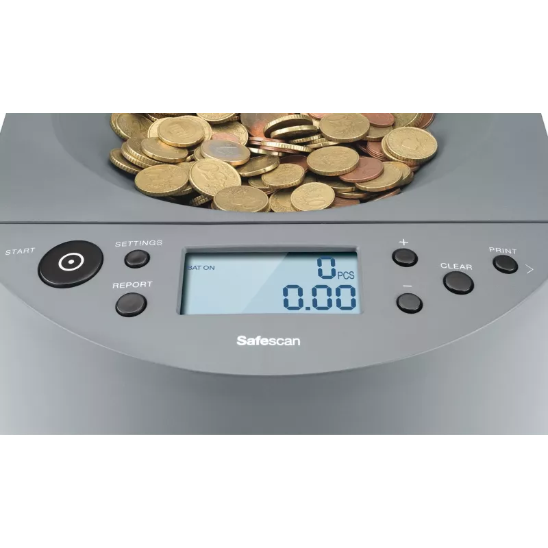 Safescan 1450 kolikonlaskukone harmaa