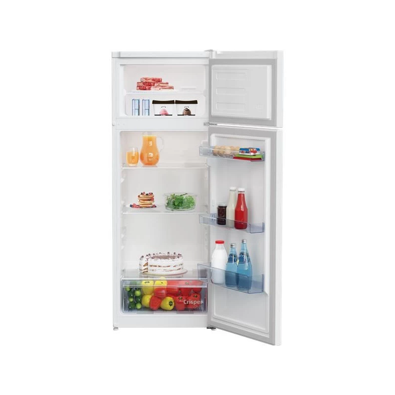 BEKO jääkaappi RDSA240K40WN, energiatehokkuusluokka E, korkeus 146,5 cm, valkoinen