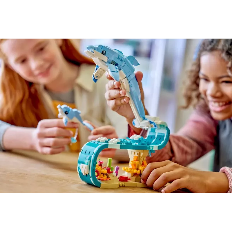 LEGO CREATOR 3 IN 1 31385 Merieläimet: Upeat delfiinit