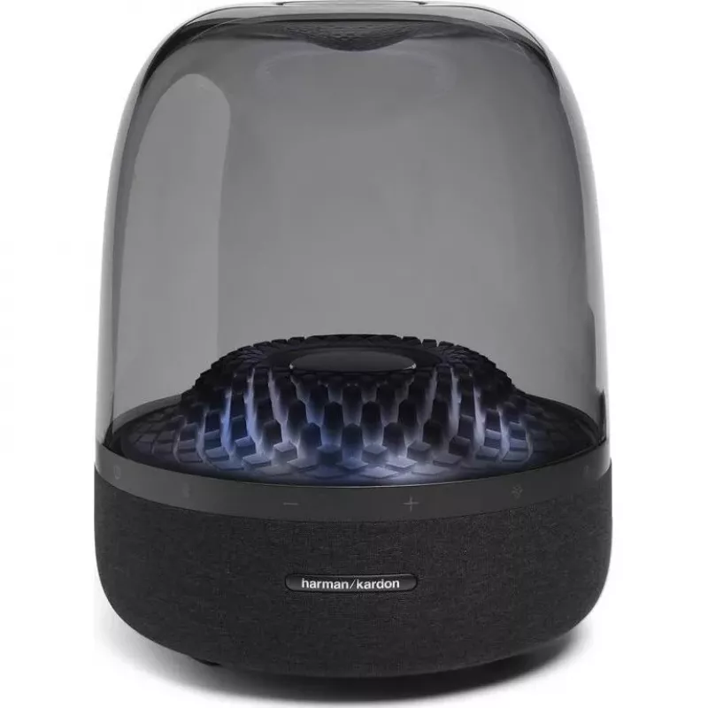 Kannettava langaton kaiutin Harman/Kardon Aura Studio 4 — 100 W, 3 elementtiä, 45–20000 Hz, musta/läpinäkyvä