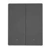 WLAN-seinäkytkin Sonoff M5-2C-80, 2 virtapiiriä, malli M5-2C-80
