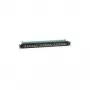 VALUE Patch Panel Cat.6 19 tuumaa 24 porttia suojattu musta