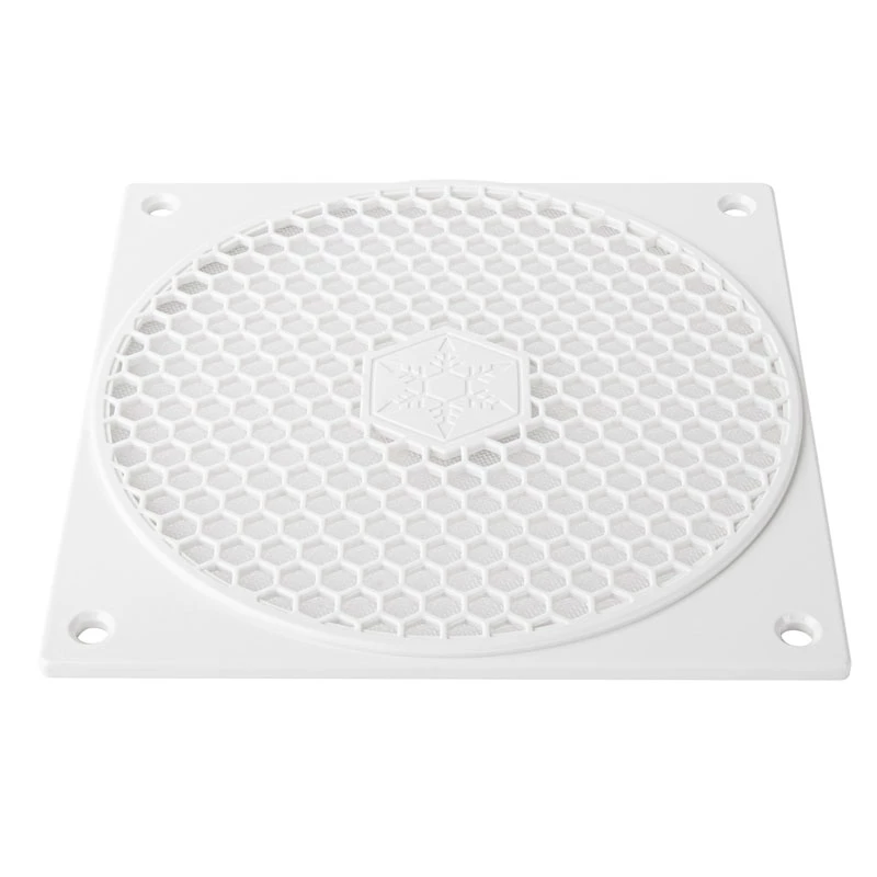 Tuuletinsuodatin Silverstone FF121 ABS nailon valkoinen 120 mm