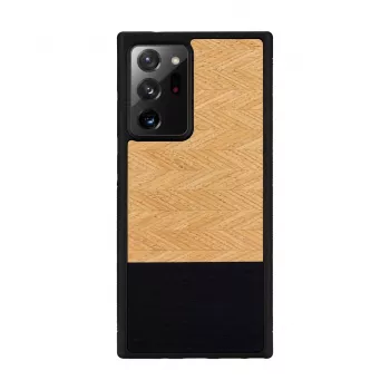 Man and Wood -suojakotelo Samsung Galaxy Note 20 Ultra – kalanruutukuvio Nero musta