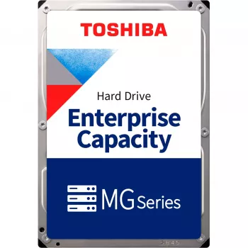 Toshiba MG10F Series MG10AFA22TE - kiintolevy - 22 TB - sisäinen - 3.5 (8.9 cm) - 7200 rpm - puskuri: 512 MB (MG10AFA22TE)