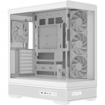 Tietokonekotelo AeroCool Geh Midi P500B-Digi valkoinen