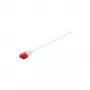 Wentronic Goobay CAT 6 ohut verkkokaapeli, U/UTP, valkoinen, 7,5 m – kuparimateriaali (93696)