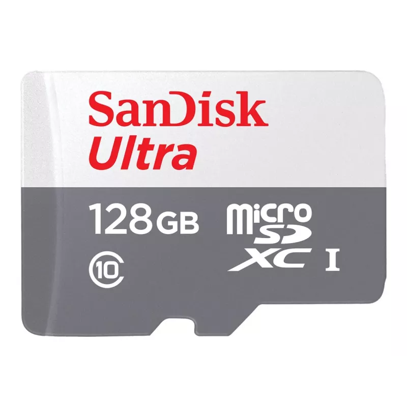 SanDisk Ultra muistikortti 128 GB MicroSDXC Class 10 (SDSQUNR-128G-GN3MN)