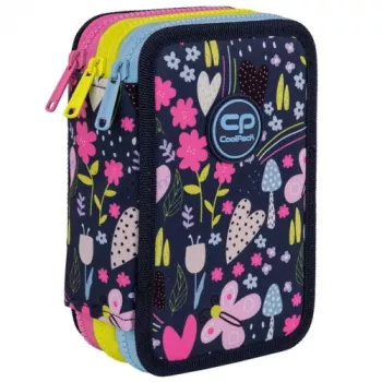 Kolmikerroksinen penaali varusteilla CoolPack Jumper 3 IM GARTEN