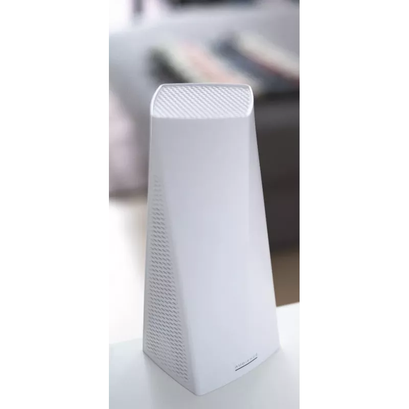 MikroTik Audience RBD25G-5HPacQD2HPnD kolmikaistainen Mesh-tukiasema, Wi-Fi 5 (802.11ac), 2,4 GHz + 2x 5 GHz, 1733 Mbit/s, 2x Gigabit LAN, PoE, RouterOS L4, valkoinen