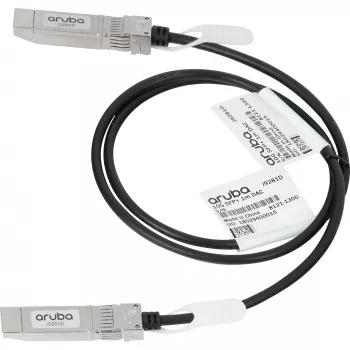 HPE 10G SFP+ to SFP+ 1m Direct Attach Copper InfiniBand-kaapeli SFP+ musta