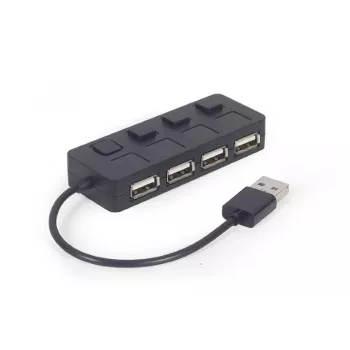 USB 2.0 -keskitin Gembird UHB-U2P4-05, 4 USB-liitäntää
