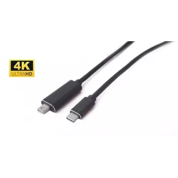 Microconnect USB3.1CMDP2 USB-näytönohjainsovitin 3840 x 2160 pikseliä musta