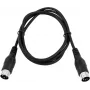 MIDI-kaapeli Omnitronic 5-pin, 6 m