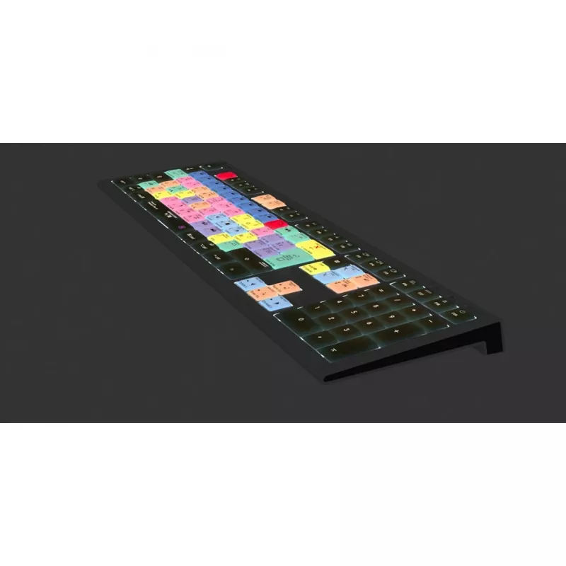 Logickeyboard Adobe Premiere Pro CC ASTRA 2 taustavalaistu näppäimistö Mac ranska (LKB-PPROCC-A2M-FR)