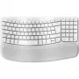 Logitech Wave Keys Mac-näppäimistö QWERTZ saksa valkoinen