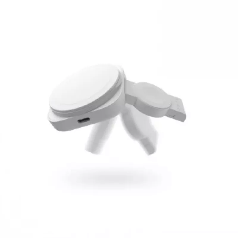 ZENS 2-IN-1 MAGSAFE + WATCH TRAVEL CHARGER valkoinen