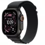Apple Watch Ultra 3 GPS + Cellular 49 mm Black Titanium -kotelo Black Alpine Loop Medium -rannekkeella