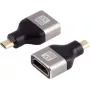 HDMI-D-sovitin ShiverPeaks 10-01058 — metalliliitin, tukee jopa 8K