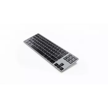 Mekaaninen näppäimistö Matias FK408BTB-UK Tenkeyless Bluetooth alumiini Space Gray