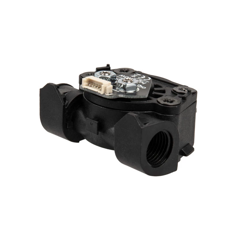 Aqua-Computer virtausanturi high flow LT G1/4 — musta, G1/4 liitäntä, 51×42×30 mm