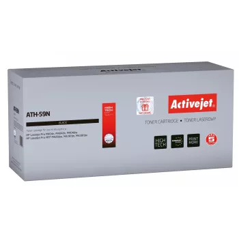 Activejet ATH-59N värikasetti, korvaa HP 59A CF259A, musta, 3000 sivua
