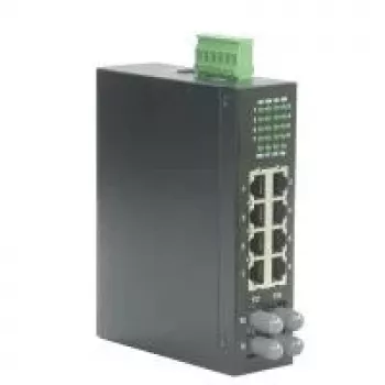 Industrial Switch ROLINE 21.13.1153 6x RJ-45 2x ST hallitsematon