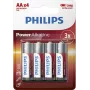 Kertakäyttöparisto Philips Power Alkaline Battery LR6P4B/10