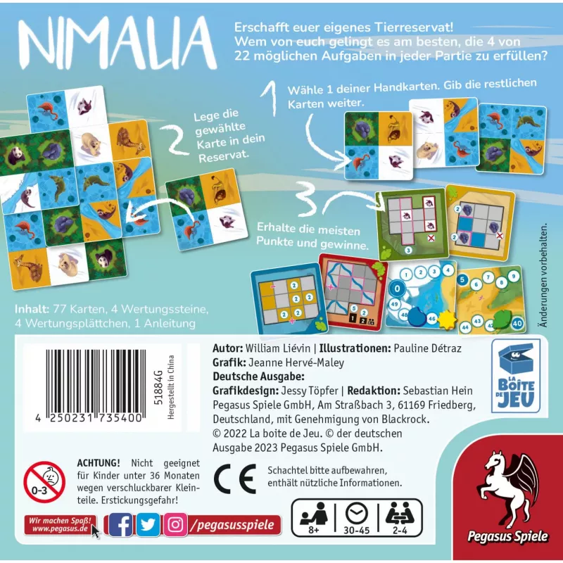 Nimalia, lautapeli