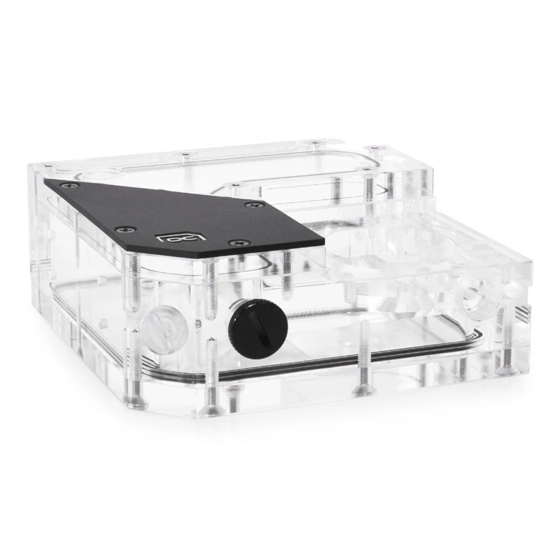 Säiliö Alphacool 15075 akryyli musta läpinäkyvä 120 mm