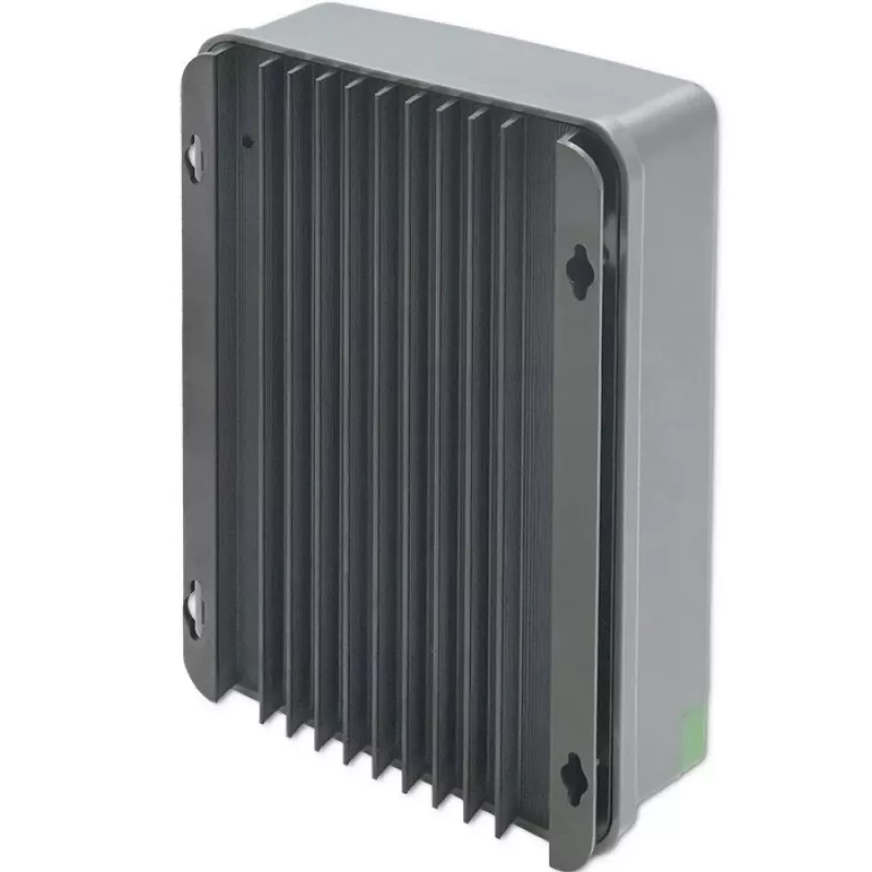 Qoltec, aurinko-MPPT-lataussäädin lämpötila-anturilla 20A 12V/24V LCD-näyttö 2 X USB
