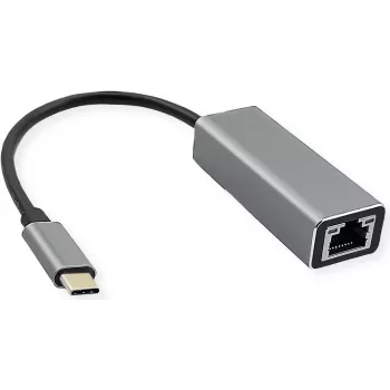 ROLINE USB3.2 Gen2 Type-C - 5 Gigabit Ethernet -muunnin - digitaalinen/data (12.02.1113)