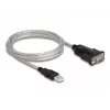 DeLOCK sovitin USB 2.0 Type-A - sarjaportti RS-232 D-Sub 9 + D-Sub 25