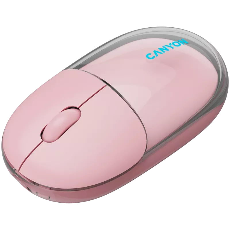 CANYON hiiri OnClick 24 BT/langaton läpinäkyvä/pinkki