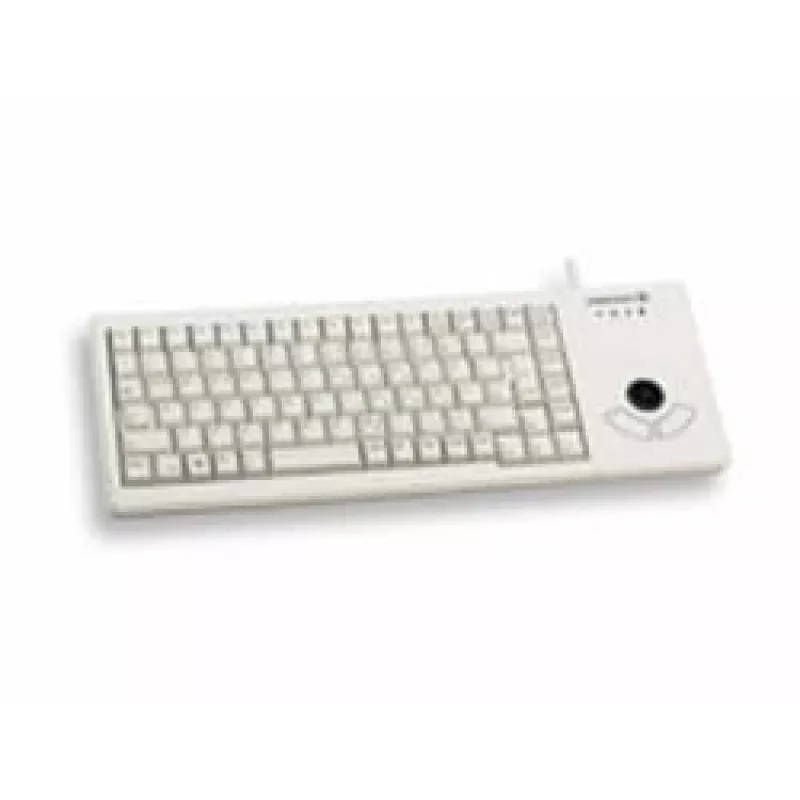 CHERRY XS Trackball -näppäimistö yleiskäyttöön USB QWERTZ saksa harmaa