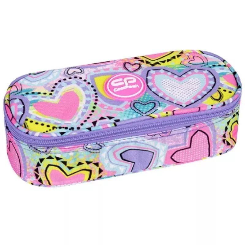 CoolPack Campus PASTEL HEART -penaalilaukku
