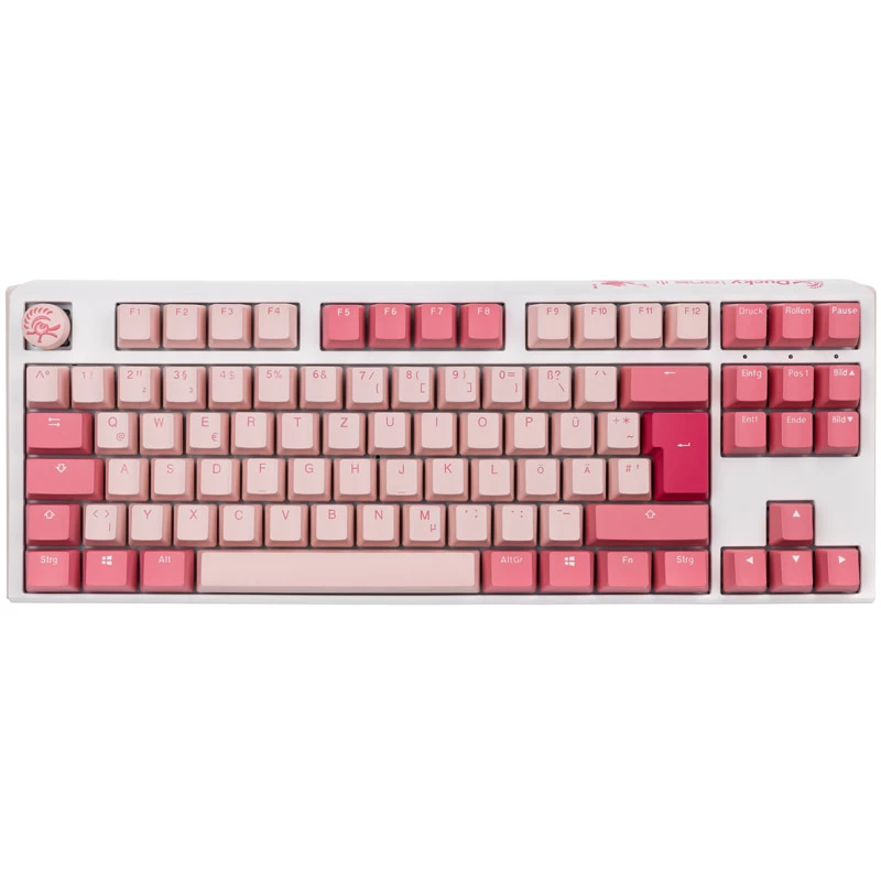 Ducky One 3 TKL Gaming-näppäimistö USB QWERTZ saksa pinkki
