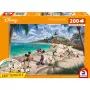Thomas Kinkade Studios: Disney - Mickey & Minnie in Florida, palapeli 200 palaa