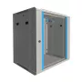 Extralink rack-seinäkaappi 12U 600x450 harmaa seinäasennettava