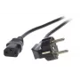 EFB-Elektronik virtakaapeli suojakosketinpistoke 90°- C13 180° musta 5,0 m, 3 x 1,00 mm² Valmistaja: EFB Elektronik (EK504.5V2)