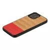 man and wood -suojakotelo iPhone 12 Pro Max — Herringbone Azalea musta