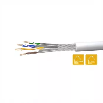 Ethernet-asennuskaapeli Draka Cat.7 S/FTP UCH74P100 100 m