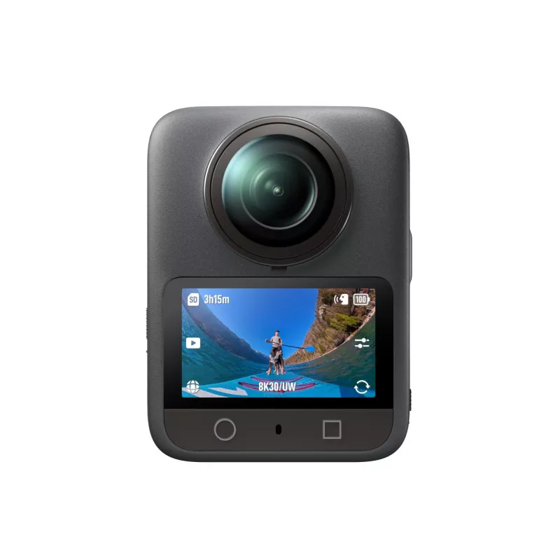 DJI Osmo 360 Adventure Combo CP.OS.00000442 8K 360° actionkamera, 120 MP, 1/1,1 tuuman CMOS, 2 tuuman näyttö, 128 Gt, Wi-Fi, IP68