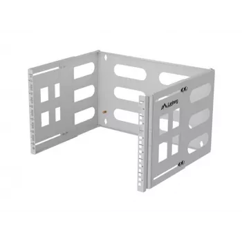 19 tuuman 6U seinäkiinnitteinen kaappi LANBERG 497x400/240 harmaa
