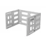 19 tuuman 6U seinäkiinnitteinen kaappi LANBERG 497x400/240 harmaa