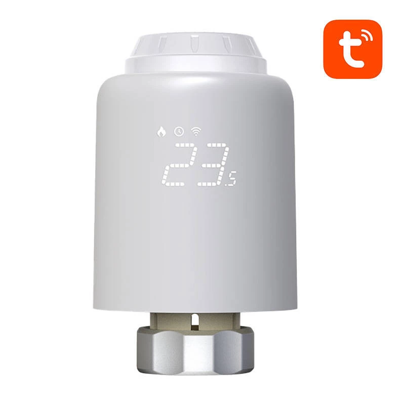 Älykäs patteritermostaattiventtiili Avatto TRV07 Zigbee 3.0 — termostaattiventtiili pattereille, Zigbee 3.0