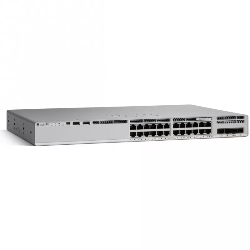 Cisco - Catalyst 9200 - Network Advantage - kytkin - L3 - Smart - 24 x 10/100/1000 (PoE+) räkkiasennettava