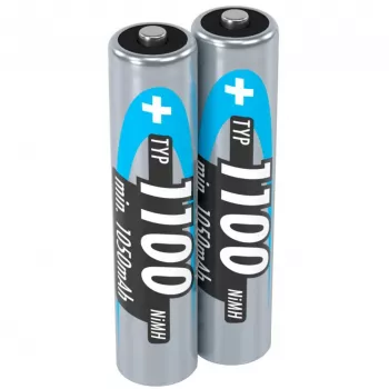 Paristo Ansmann 1x2 NiMH 1100 mAh Micro AAA HR03