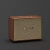 Langaton kaiutin MARSHALL Woburn III ruskea — Multiroom, Bluetooth, Wi‑Fi, analogiset tulot